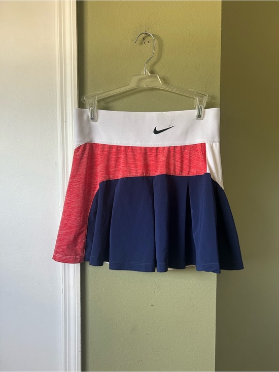 Nike Dresses & Skirts - Nike Women's Colorblock Skater Skirt - Red, White & Navy
